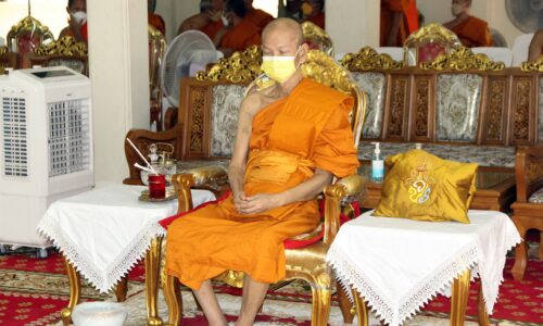 เจ้าคณะจังหวัดสมุทรปราการ เป็นประธานพิธีสวดพระพุทธมนต์ บำเพ็ญกุศลสัตตมวาร ครบ 7 วัน อุทิศถวายแด่ อดีตเจ้าอาวาสวัดพุทธภาวนาราม