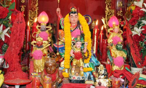ศาลเจ้านาจาซาไท้จืัอ ปากน้ำ จัดงานประจำปี วันคล้ายวันประสูติองค์เทพเจ้านาจาซาไท้จื้อ หรือวันแซยิก ระหว่างวันที่ 7-9 พฤษภาคม 2565