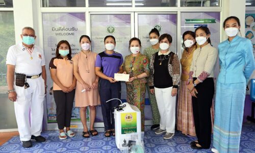มูลนิธิร่วมกตัญญู ลุยดอยขุนน่านมอบเครื่องผลิตออกซิเจนและสร้างพระประธาน