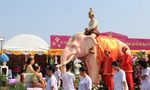 งานมหาทานบารมี ประเพณีบุญผะเหวดร้อยเอ็ด ประจำปี ๒๕๖๖ ปีที่ ๓๓