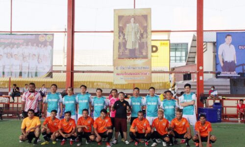 ดร.สายันต์ แสงวงศ์ จัดการแข่งขันฟุตบอลการกุศล ครัวแตงโม SUPER BIG MATCH และฟุตบอล 4 เส้า การกุศล happy birthday ดร.สายันต์ รายได้ส่วนหนึ่งมอบให้กับโรงเรียนที่ยากจนในเขตพื้นที่ จังหวัดหนองบัวลำภู