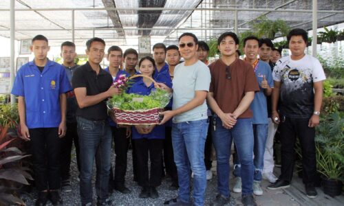 ทีมประเมิน จาก สสส. สำนัก 6 ลงพื้นที่เยี่ยมให้กำลังใจเสริมพลังโรงเรียนพระดาบส ภายใต้โมเดลเกษตรทฤษฎีใหม่