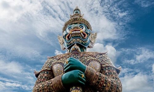 ศิษยานุศิษย์ องค์ปู่ท้าวเวสสุวรรณ ร่วมพิธีไหว้ครูบูรพาจารย์ ครอบเศียรท้าวเวสสุวรรณ ประจำปี 2567