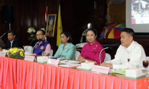 เทศบาลเมืองพระประแดง จัดประชุมเตรียมความพร้อมการจัดงานสงกรานต์พระประแดง ประจำปี 2567