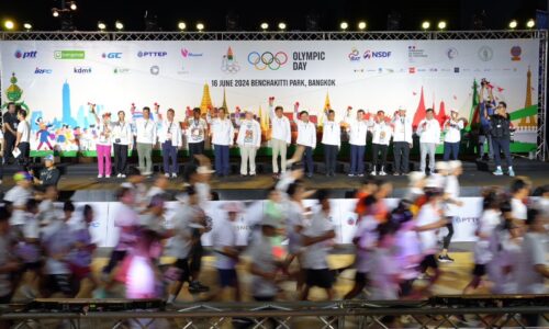 งาน วิ่ง โอลิมปิคเดย์ 2024 l Olympic Day Thailand 2024