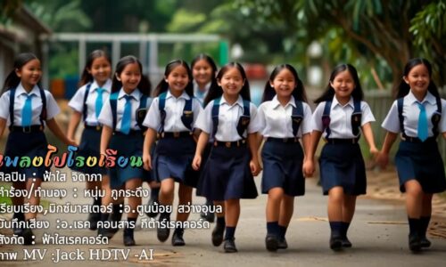 เพลงไปโรงเรียน ศิลปิน ฟ้าใส จิดาภา