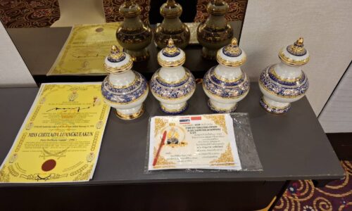 งานรับโล่เกียรติคุณในงาน “คนดี ศรีสยาม”